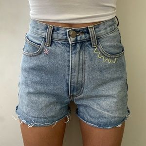 Jean shorts